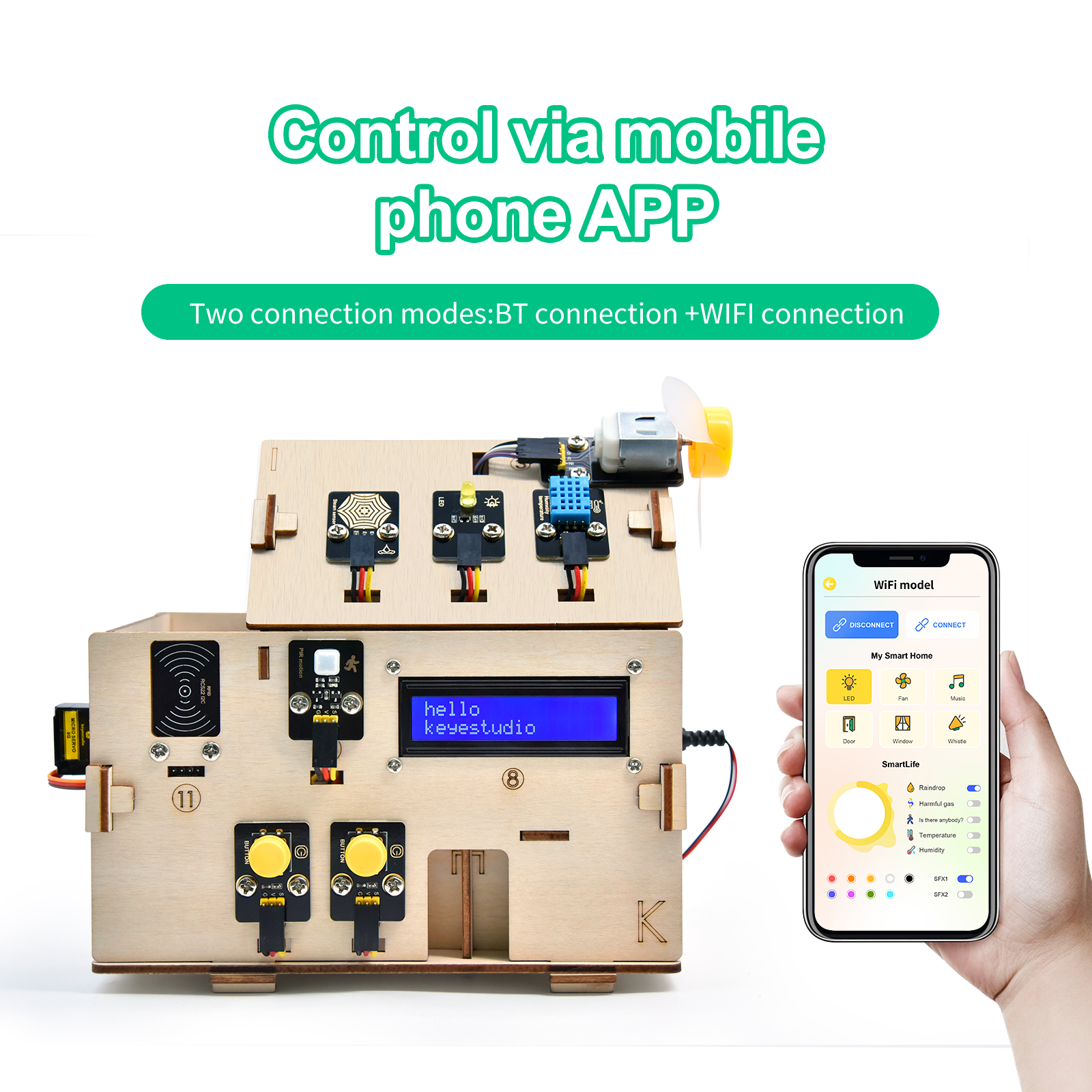  Keyestudio Complete IOT Smart - مراجعة Home Automation Diy Kit وسعره