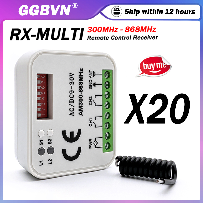 1-20pcs New Universal RX MULTI - مراجعة 433Mhz Receiver Module وسعره
