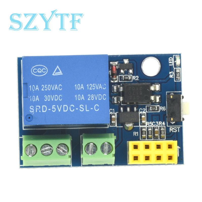 ESP8266 ESP-01S 5V WiFi Relay  - مراجعة Home Automation With Arduino وسعره