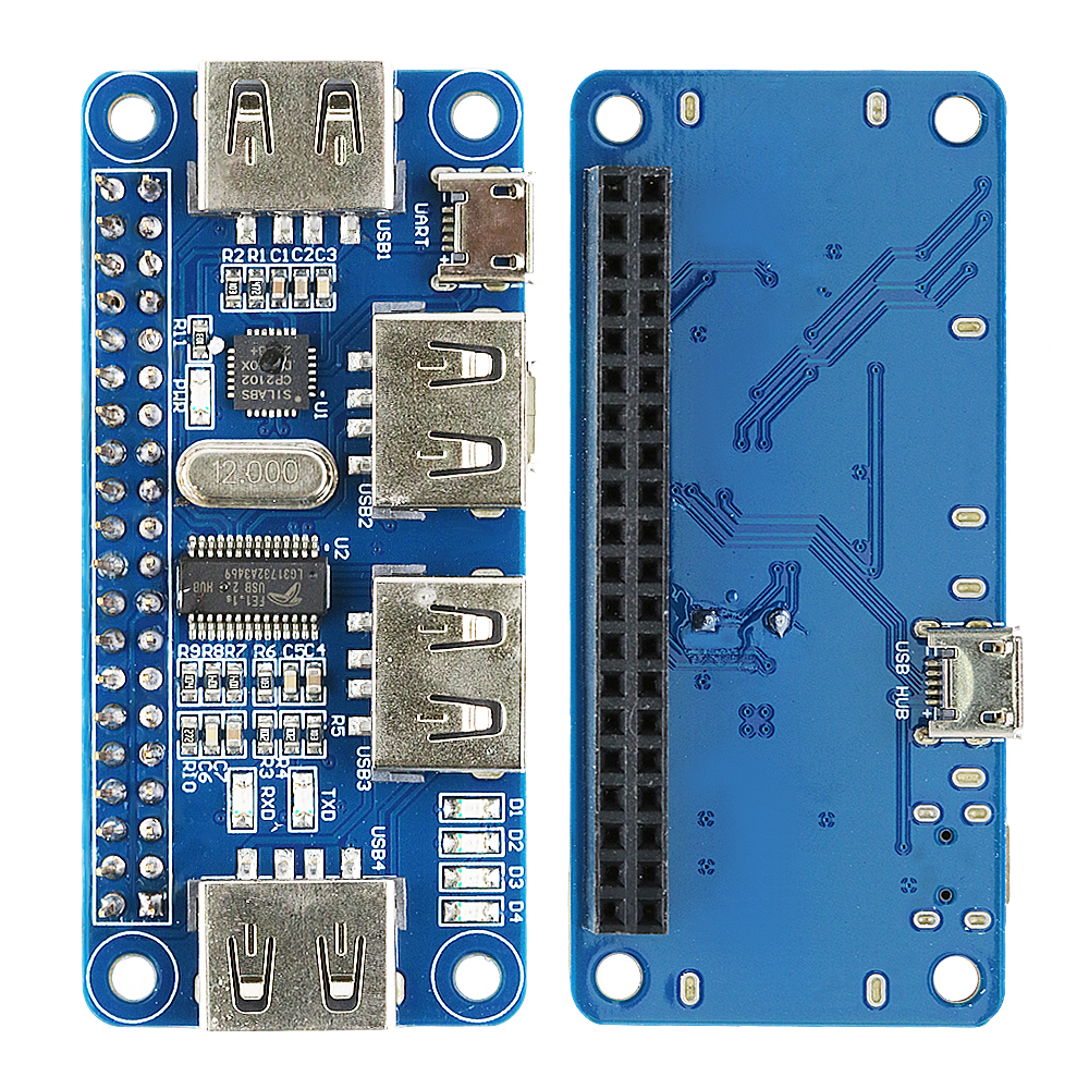 USB 2.0 Expansion Board HUB fo - مراجعة Pi Zero W Board وسعره