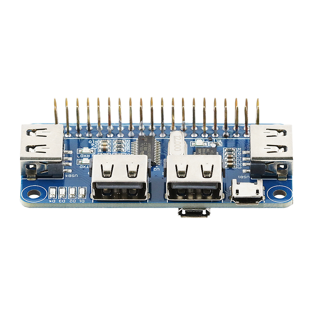USB 2.0 Expansion Board HUB fo - مراجعة Pi Zero W Board وسعره
