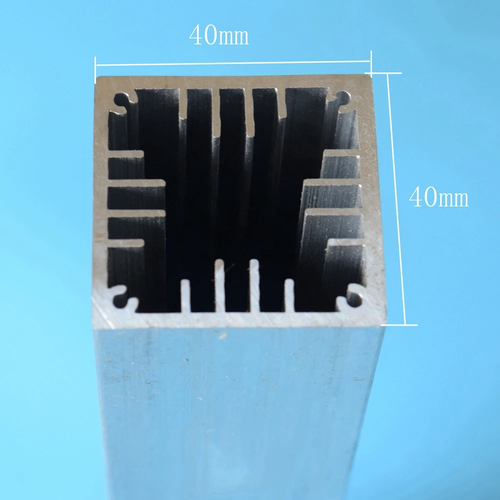 1pcs 40x40mm Aluminum square H - مراجعة Home Automation System Diy وسعره