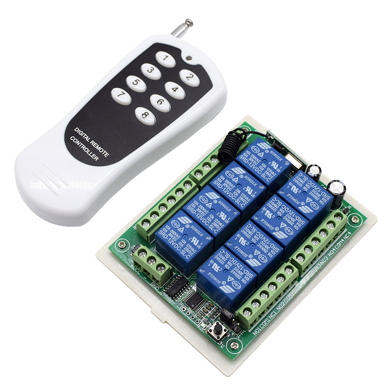 8 Channel Relay Module Remote  - مراجعة Shelly Relay Module وسعره