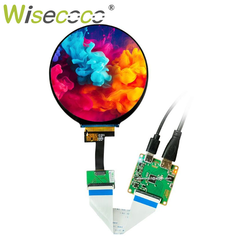 4 Inch 720x720 Circular Screen - مراجعة Home Automation Raspberry Pi وسعره