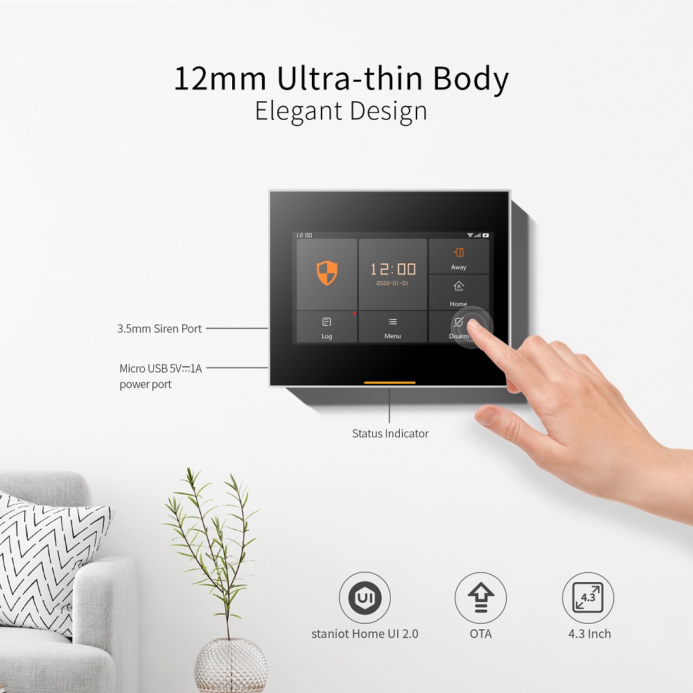 Staniot 433MHz Wireless Wifi 4 - مراجعة Smart Home Automation Diy وسعره