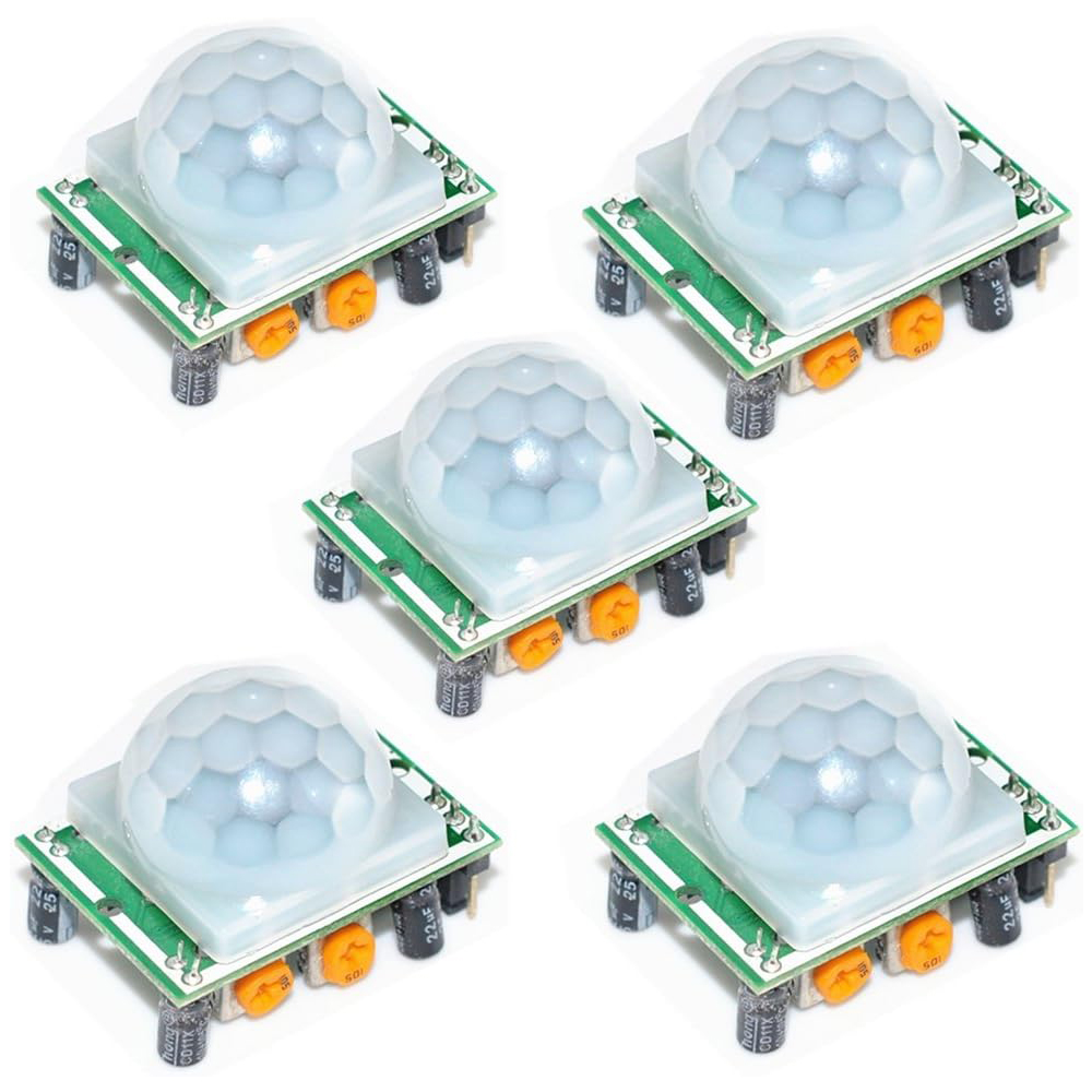 5 pcs HC-SR501 PIR Motion Sens - مراجعة Home Automation Raspberry Pi وسعره