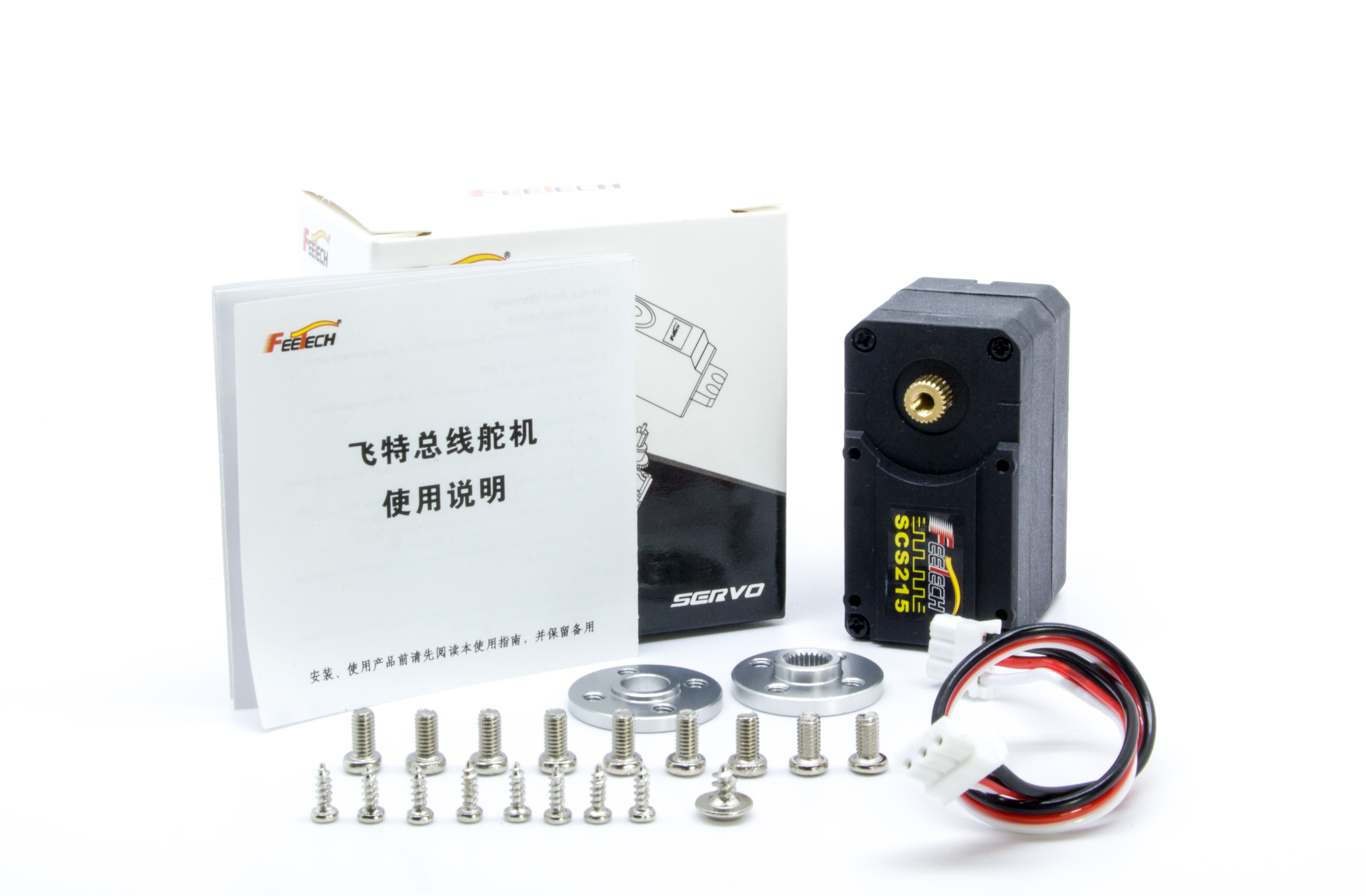 SCS215 7.4V 19KG Dual-shaft Co - مراجعة Home Automation Industry وسعره
