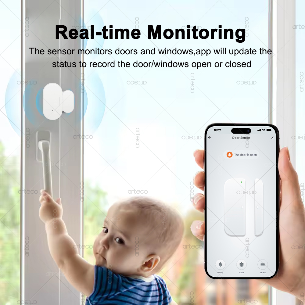 Zigbee Door Window Contatct Se - مراجعة Home Automation Ideas وسعره