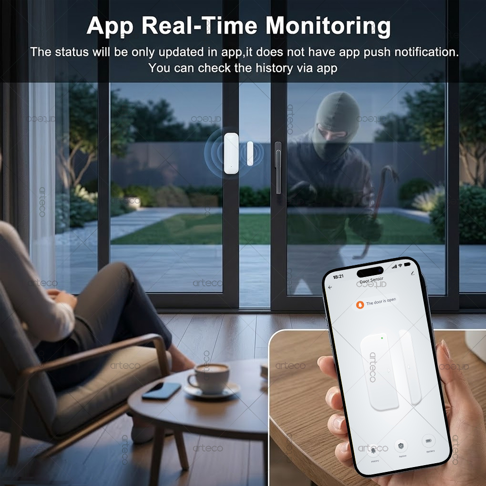 Zigbee Door Window Contatct Se - مراجعة Home Automation Ideas وسعره
