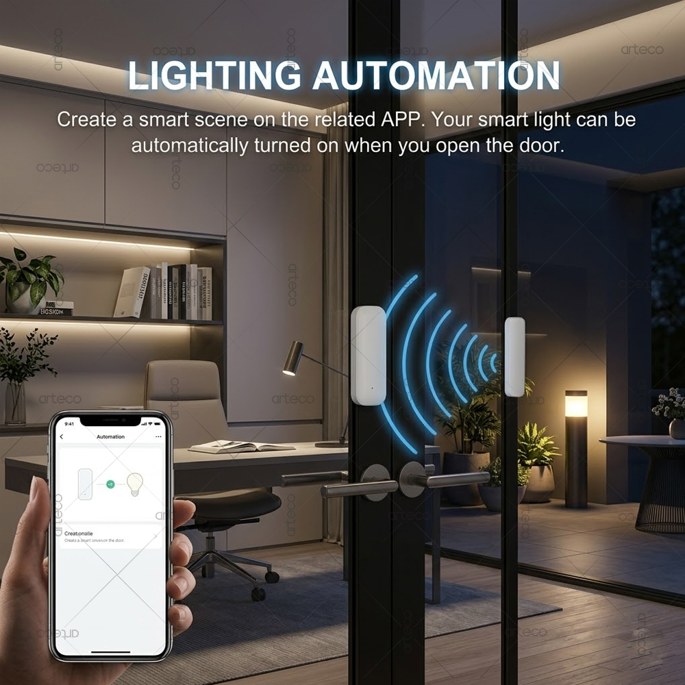 Zigbee Door Window Contatct Se - مراجعة Home Automation Ideas وسعره