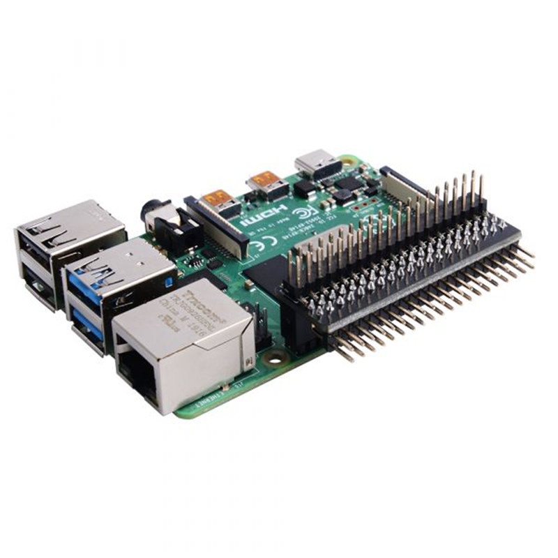 Raspberry Pi Right Angle Edga  - مراجعة Pi Zero W Board وسعره