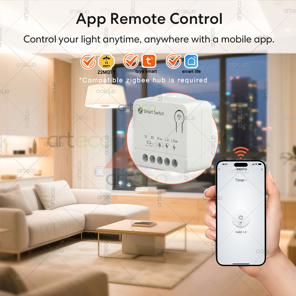 Zigbee Mini Breaker DIY Smart  - مراجعة Home Automation Diy وسعره