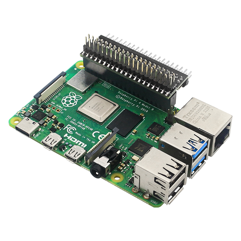 Raspberry Pi 40 Pin GPIO Exten - مراجعة Pi Zero W Board وسعره